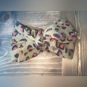 NEW Anthropologie Leopard-Spotted Ear Warmer